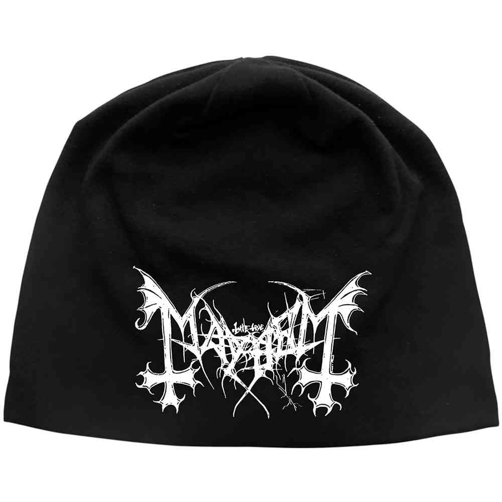 Mayhem - Logo Beanie Muts - Zwart